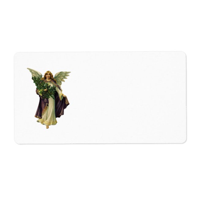 Christmas Angel Label (Front)