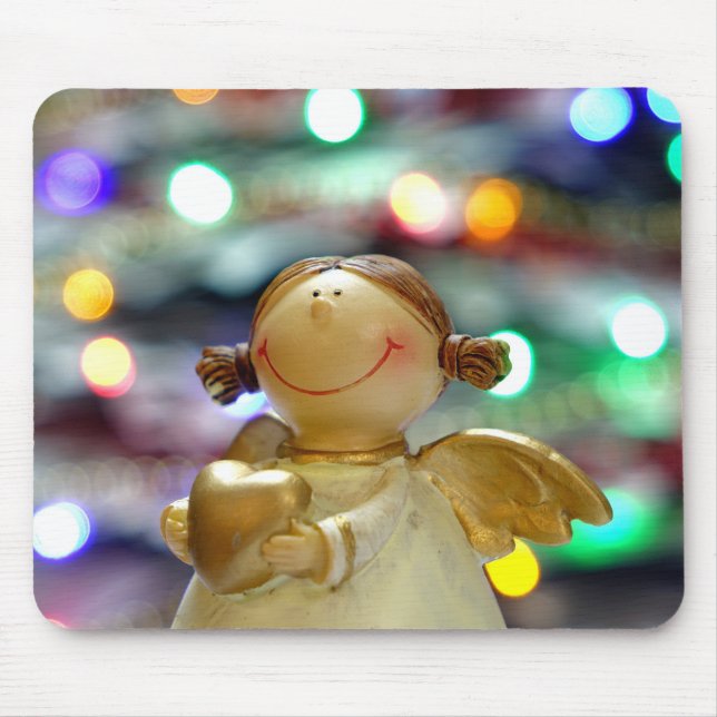 Christmas Angel Mouse Pad (Front)