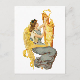 Christmas Angel of Ireland Holiday Postcard