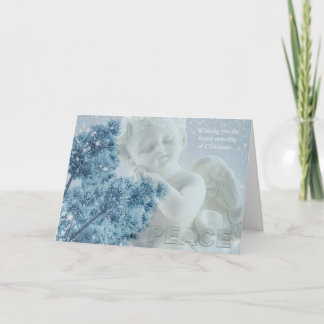 Christmas Angel of Peace Greeting Card
