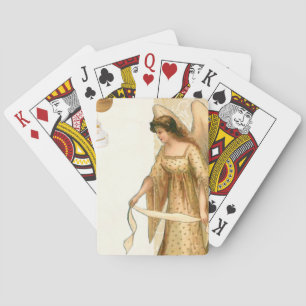 Christmas Angel & Ornaments  Playing Cards