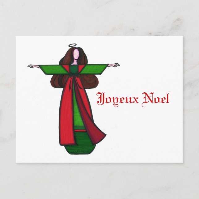 Christmas Angel Postcard (Front)
