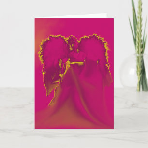 Christmas Angel Religious Holiday Blank Inside Card