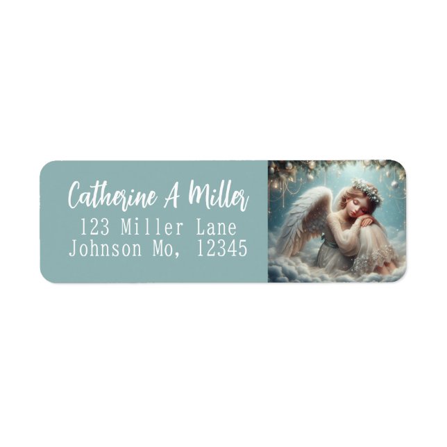 Christmas Angel Return Address (Front)