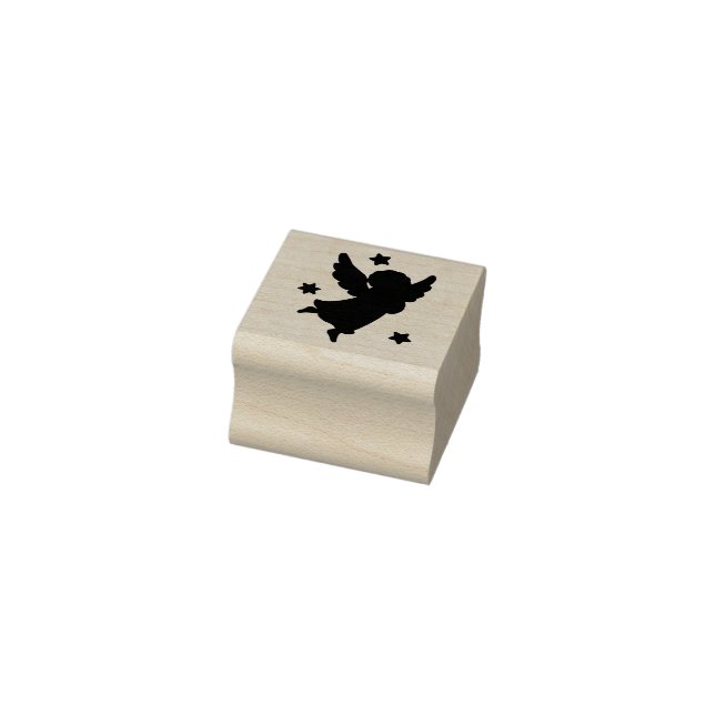 Christmas Angel Rubber Stamp (Stamp)