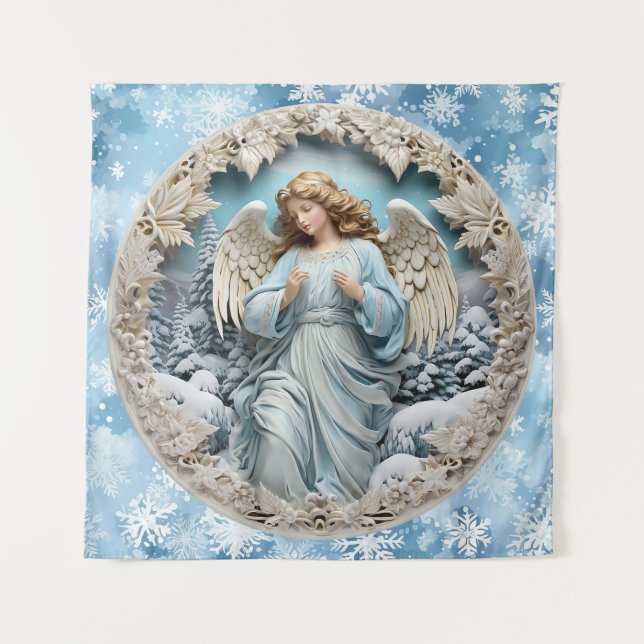 Christmas Angel Tapestry (Front)