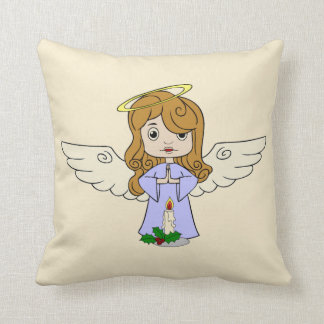 Christmas Angel Throw Pillow