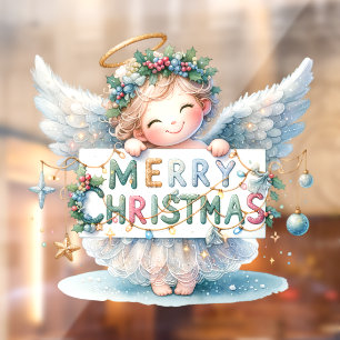 Christmas Angel Window Cling
