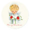 Christmas Angel Wrapping Gift Sticker