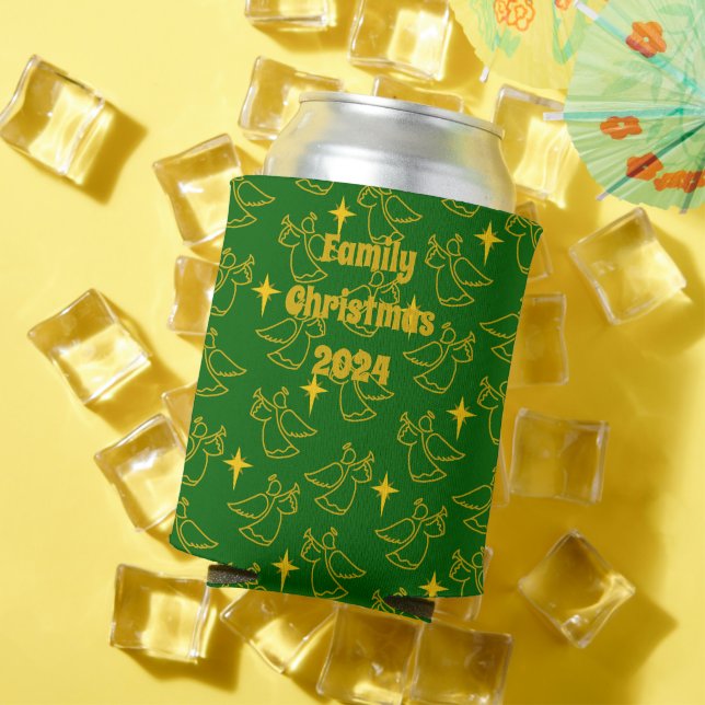 Christmas Angels  Can Cooler (In Situ Summer)