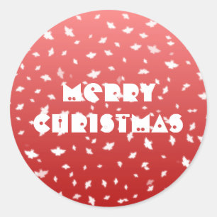 Christmas Angels Classic Round Sticker