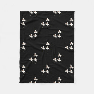 Christmas angels fleece blanket