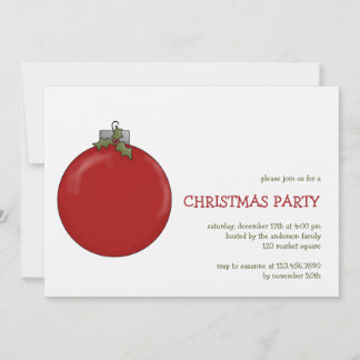 Christmas Angels Invitation