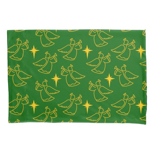 Christmas Angels  Pillowcase (Front)