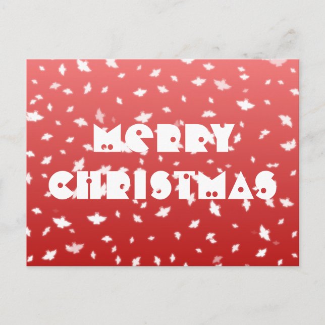 Christmas Angels Postcard (Front)