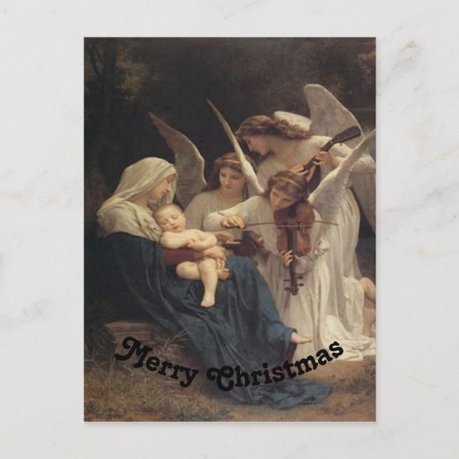 Christmas Angels Postcard (Front)