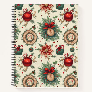 christmas anniversary note design notebook