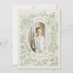 christmas around the world   holiday globetrotter card