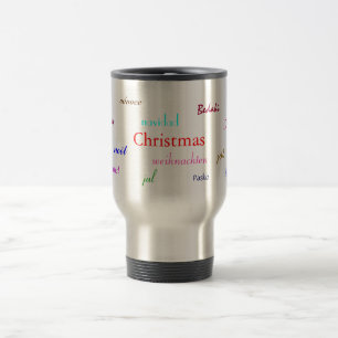 Christmas Around The World Travel Mug