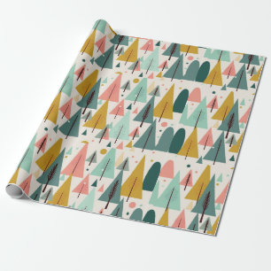 Christmas Art Plant Art One Little Christmas Tree Wrapping Paper