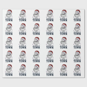 Christmas Assistant RN Nurse Santa Xmas Wrapping Paper