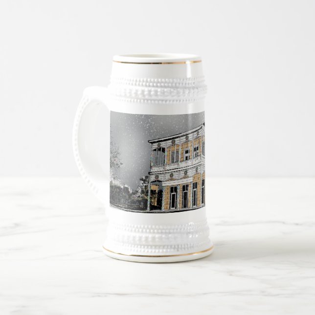 Christmas at Fredericksburg Beer Stein (Front Left)