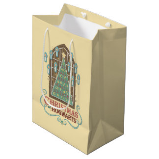 Christmas at HOGWARTS™ Cookie Graphic Medium Gift Bag