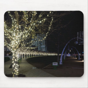 Christmas At Klyde Warren Park Mouse Pad
