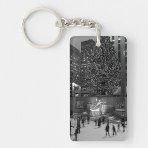 Christmas at Rockefeller Centre - NYC Keychain