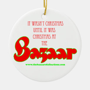"Christmas at the Bazaar" ornament