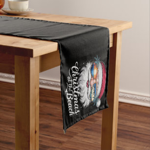 Christmas At The Beach Hawaiian Summer Holiday Short Table Runner