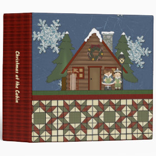 Christmas at the Cabin Lodge Scrapbook or Photo Binder