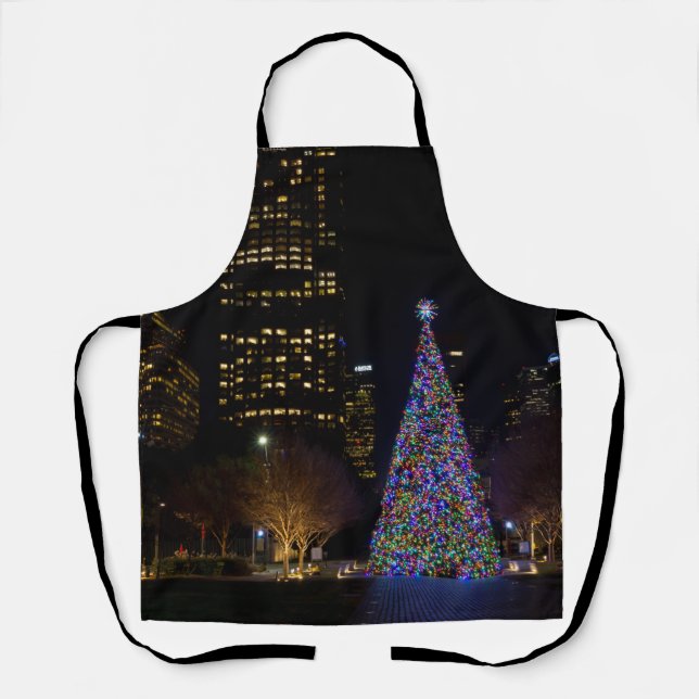 Christmas At Warren Park Night Apron (Front)