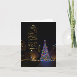 Christmas At Warren Park Night Holiday Card