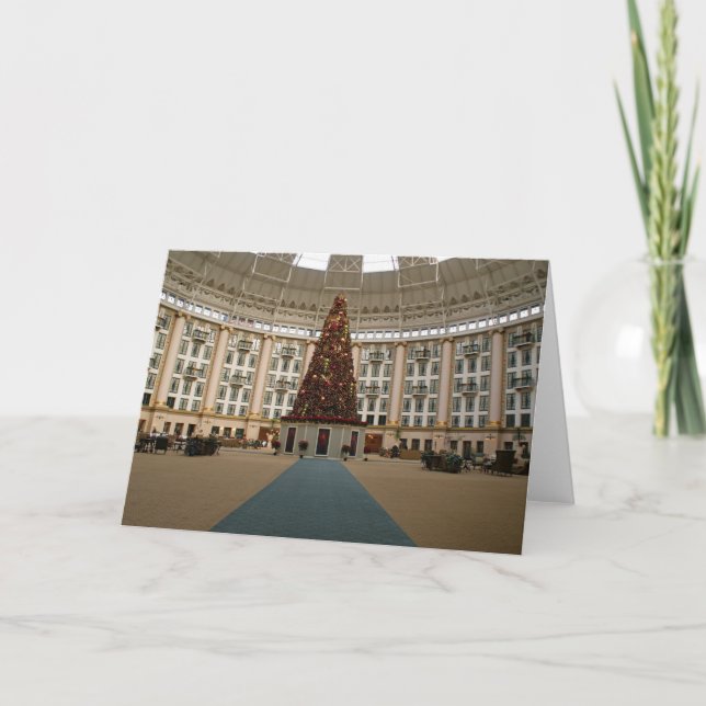 Christmas at West Baden Springs Holiday Card (Front)