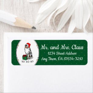 Christmas Australian Shepherd (blue merle tan/w 1)