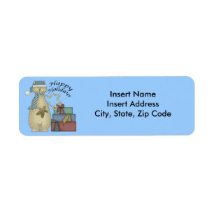 Christmas Avery Address Label