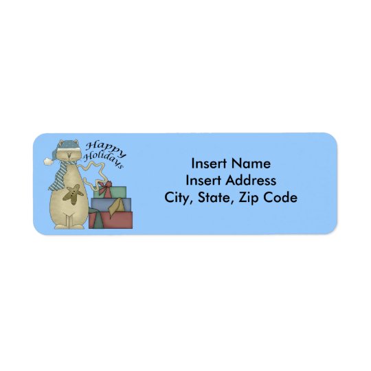Christmas Avery Address Label