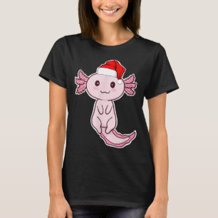 Christmas Axolotl  T-Shirt