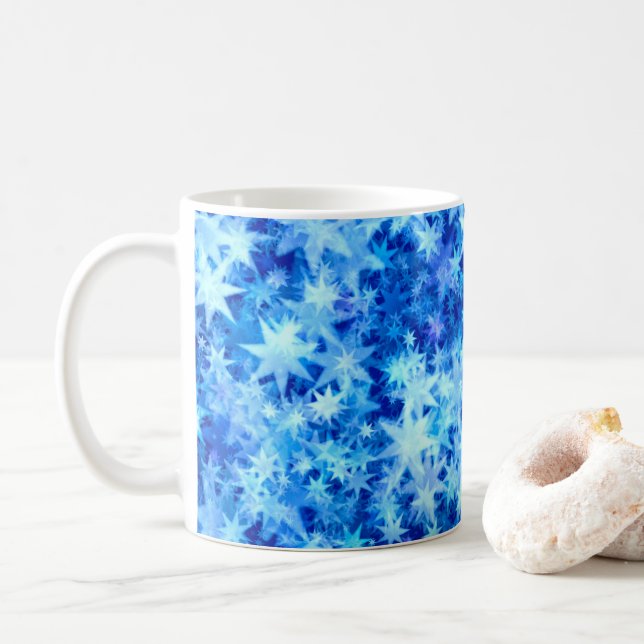 Christmas Azure Horizon Coffee Mug (With Donut)