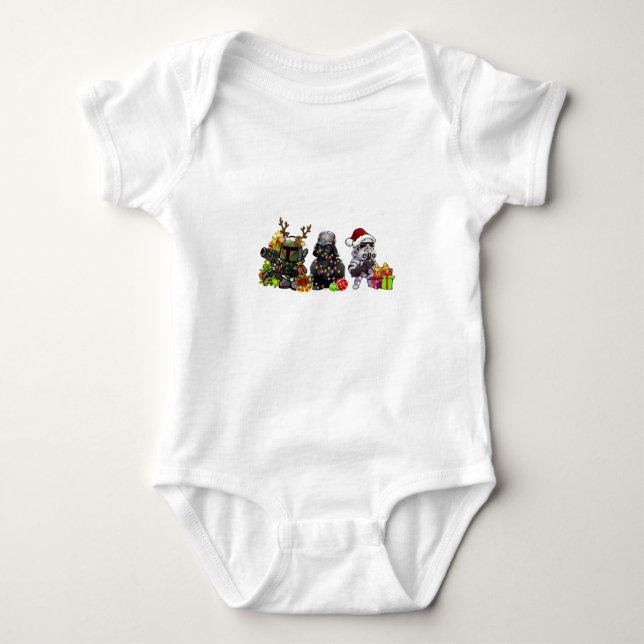 Christmas Baby Bodysuit (Front)