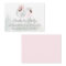 Christmas Baby Girl Books for Baby Enclosure Card