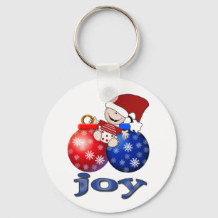 Christmas Baby Joy Tshirts and Gifts Keychain