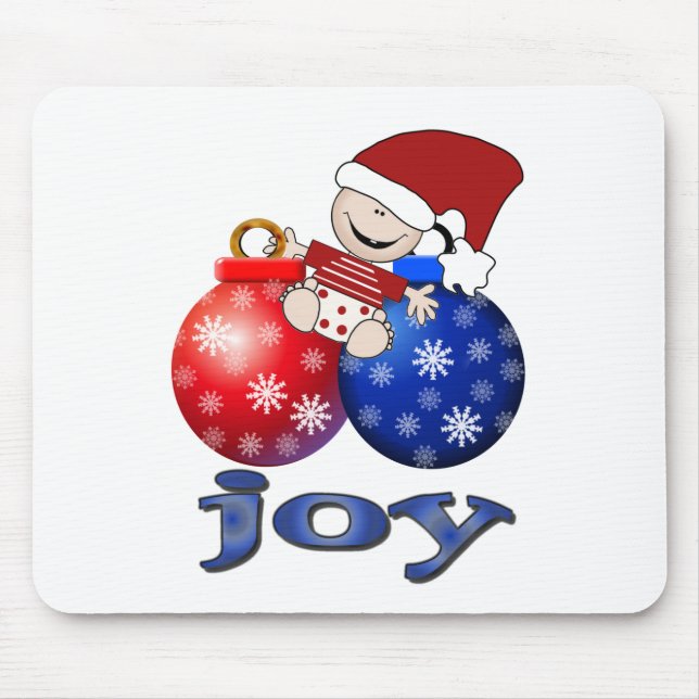 Christmas Baby Joy Tshirts and Gifts Mouse Pad (Front)