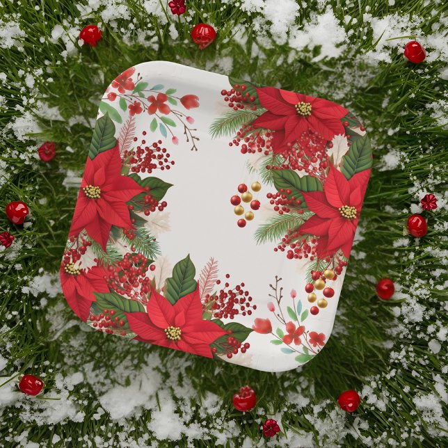 Christmas baby shower festive   paper plate (Creator Uploaded)