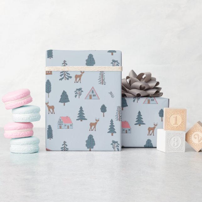 Christmas Baby Shower Gift Gender Neutral Wrapping Paper (Baby Shower)