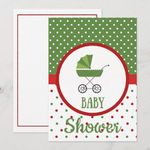 Christmas Baby Shower Invitation