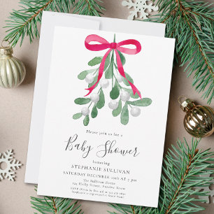 Christmas Baby Shower  Invitation