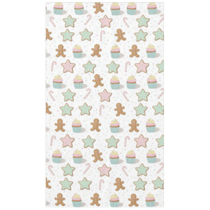 Christmas Bakery Treats Pattern Tablecloth