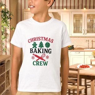 Christmas Baking Crew boy T-Shirt
